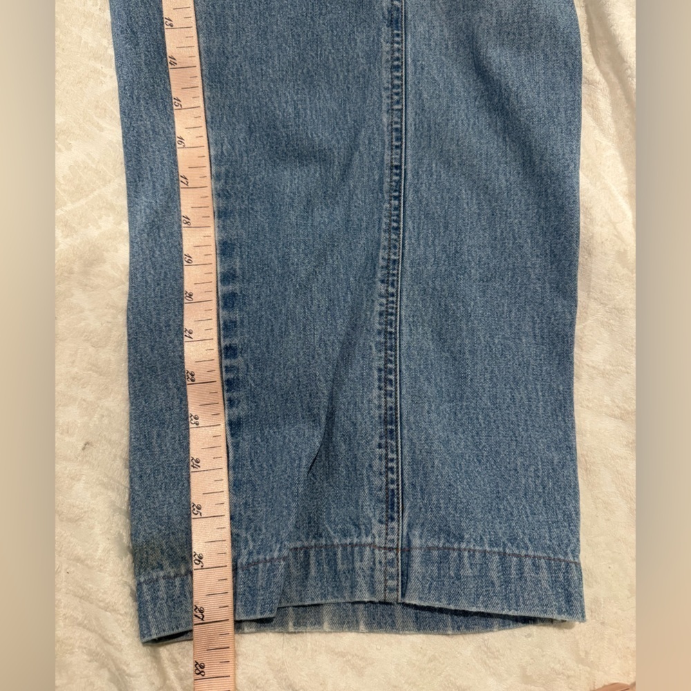 Vintage Ralph Lauren Jeans High Rise Relaxed Fit 100% cotton light blue - Picture 7 of 10